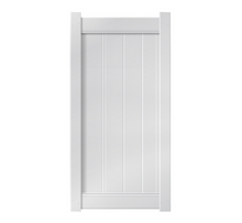 6' Tall x 3' Wide Single Swing Vinyl Gate For Vinyl Fences (AFC-6COS)