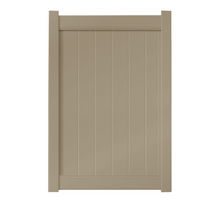 6' Tall x 4' Wide Single Swing Vinyl Gate For Vinyl Fences