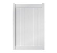 6' Tall x 4' Wide Single Swing Vinyl Gate For Vinyl Fences (AFC-6COS)