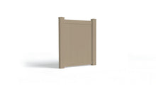 4' Tall x 3' Wide Single Swing Vinyl Gate For Vinyl Fences (AFC-001)