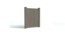 4' Tall x 3' Wide Single Swing Vinyl Gate For Vinyl Fences (AFC-001)