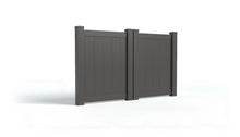 4' Tall x 6' Wide Double Drive Swing Vinyl Gate For Vinyl Fences (AFC-001)