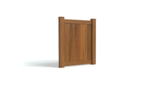 4' Tall x 3' Wide Single Swing Vinyl Gate For Vinyl Fences (AFC-001)