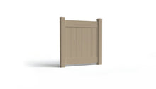 4' Tall x 4' Wide Single Swing Vinyl Gate For Vinyl Fences (AFC-001)