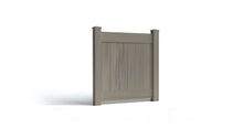 4' Tall x 4' Wide Single Swing Vinyl Gate For Vinyl Fences (AFC-001)