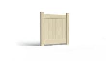 4' Tall x 4' Wide Single Swing Vinyl Gate For Vinyl Fences (AFC-001)
