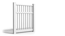 6' Tall x 3' Wide Single Swing Vinyl Gate For Vinyl Fences (AFC-017)
