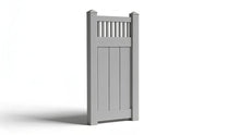6' Tall x 3' Wide Single Swing Vinyl Gate For Vinyl Fences (AFC-018)