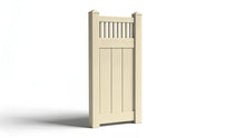 6' Tall x 3' Wide Single Swing Vinyl Gate For Vinyl Fences (AFC-018)