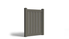 4' Tall x 4' Wide Single Swing Vinyl Gate For Vinyl Fences (AFC-0304)