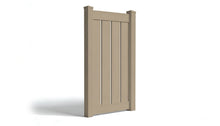 6' Tall x 3' Wide Single Swing Vinyl Gate For Vinyl Fences (AFC-030)