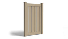 6' Tall x 4' Wide Single Swing Vinyl Gate For Vinyl Fences (AFC-C62)