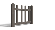 3' Tall x 3' Wide Single Swing Vinyl Gate For Vinyl Fences (AFC-11)