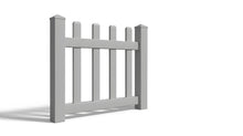 3' Tall x 3' Wide Single Swing Vinyl Gate For Vinyl Fences (AFC-11)