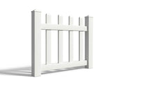 3' Tall x 3' Wide Single Swing Vinyl Gate For Vinyl Fences (AFC-11)
