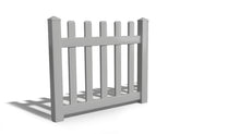 3' Tall x 4' Wide Single Swing Vinyl Gate For Vinyl Fences (AFC-11)