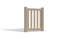 4' Tall x 3' Wide Single Swing Vinyl Gate For Vinyl Fences (AFC-17)
