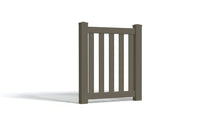 4' Tall x 3' Wide Single Swing Vinyl Gate For Vinyl Fences (AFC-17)