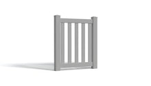 4' Tall x 3' Wide Single Swing Vinyl Gate For Vinyl Fences (AFC-17)
