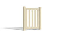 3' Tall x 3' Wide Single Swing Vinyl Gate For Vinyl Fences (AFC-16)