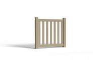 3' Tall x 4' Wide Single Swing Vinyl Gate For Vinyl Fences (AFC-16)