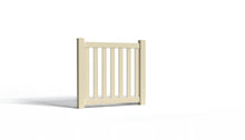 4' Tall x 4' Wide Single Swing Vinyl Gate For Vinyl Fences (AFC-17)