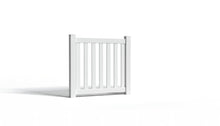3' Tall x 4' Wide Single Swing Vinyl Gate For Vinyl Fences (AFC-16)