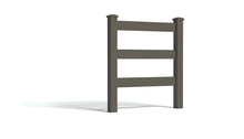 5' Tall x 3' Wide Single Swing Vinyl Gate For Vinyl Fences (AFC-19A)