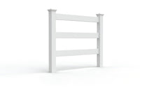 5' Tall x 4' Wide Single Swing Vinyl Gate For Vinyl Fences (AFC-19A)
