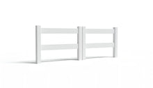3' Tall x 8' Wide Double Drive Swing Vinyl Gate For Vinyl Fences (AFC-302)