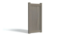 6' Tall x 3' Wide Single Swing Vinyl Gate For Vinyl Fences (AFC-373)