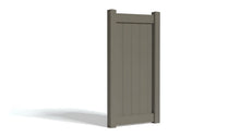 6' Tall x 3' Wide Single Swing Vinyl Gate For Vinyl Fences (AFC-373)