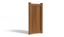 6' Tall x 3' Wide Single Swing Vinyl Gate For Vinyl Fences (AFC-373)