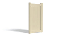 6' Tall x 3' Wide Single Swing Vinyl Gate For Vinyl Fences (AFC-373)