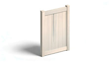 6' Tall x 4' Wide Single Swing Vinyl Gate For Vinyl Fences (AFC-373)