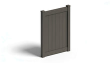 6' Tall x 4' Wide Single Swing Vinyl Gate For Vinyl Fences (AFC-373)
