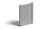 6' Tall x 4' Wide Single Swing Vinyl Gate For Vinyl Fences (AFC-373)