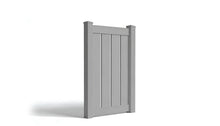5' Tall x 3' Wide Single Swing Vinyl Gate For Vinyl Fences (AFC-C32)