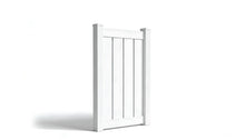 5' Tall x 3' Wide Single Swing Vinyl Gate For Vinyl Fences (AFC-C32)