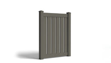 5' Tall x 4' Wide Single Swing Vinyl Gate For Vinyl Fences (AFC-C32)
