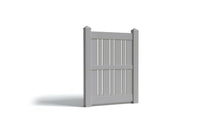 6' Tall x 3' Wide Single Swing Vinyl Gate For Vinyl Fences (AFS-23)