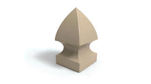 4" Gothic Post Cap For Vinyl Fences