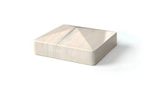 4" External Pyramid Post Cap For Vinyl Fences