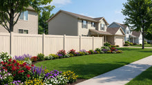 [250 Feet of Fence] 6' Tall Privacy AFC-373 Vinyl Complete Fence Package
