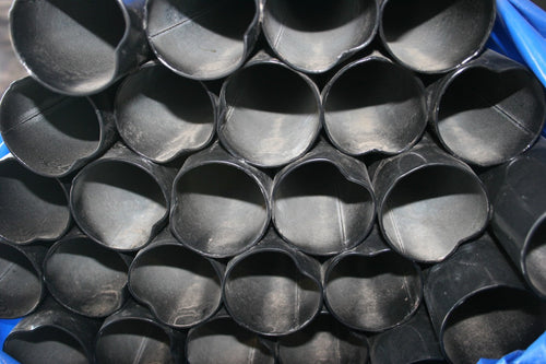 2-1/2" x .095 x 9'6" CR20 Commercial Black Pipe for Chain Link Fences
