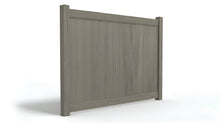 [150 Feet of Fence] 6' Tall Privacy AFC-373 Vinyl Complete Fence Package