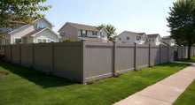[250 Feet of Fence] 6' Tall Privacy AFC-373 Vinyl Complete Fence Package