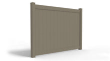 [50 Feet of Fence] 6' Tall Privacy AFC-373 Vinyl Complete Fence Package