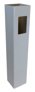 White End Post 4" x 4" x 6' For Vinyl Fences