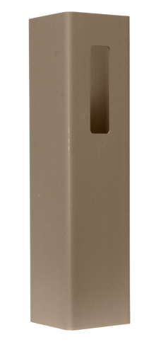 Khaki End Post 5" x 5" x 8' For Vinyl Fences